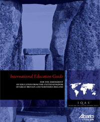 Image of United Kingdom International Education Guide cover page.