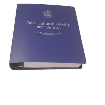 Cover of the OHS Code binder