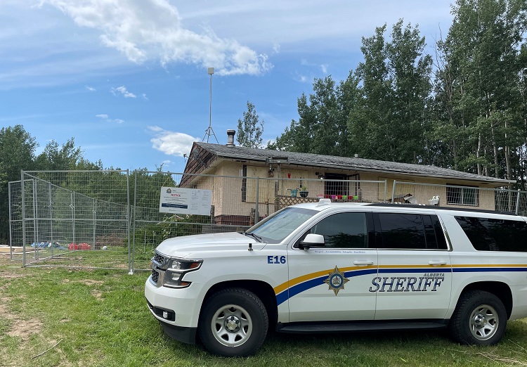 A shut down property in Parkland County that attracted criminal and drug activity