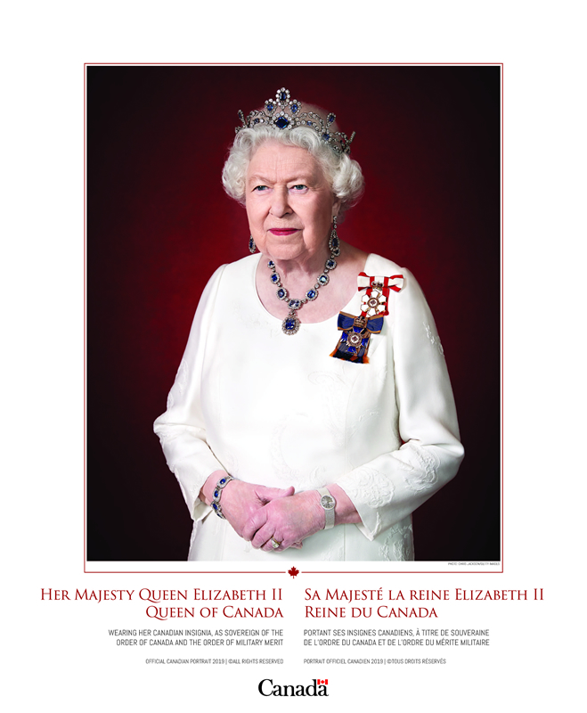 Her Majesty Queen Elizabeth II Queen of Canada