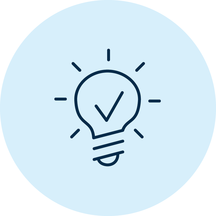 Illustration of a light bulb.