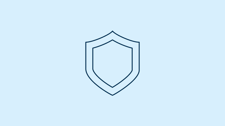Icon of a shield.