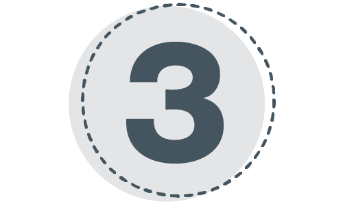Icon for number 3