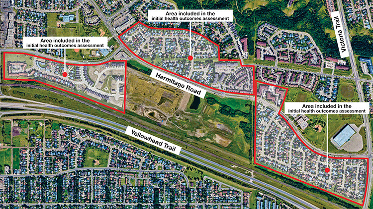 Map of Domtar Study