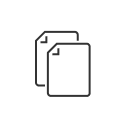 Icon of a document.
