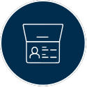 Icon of an ID document.