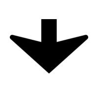 black arrow pointing down
