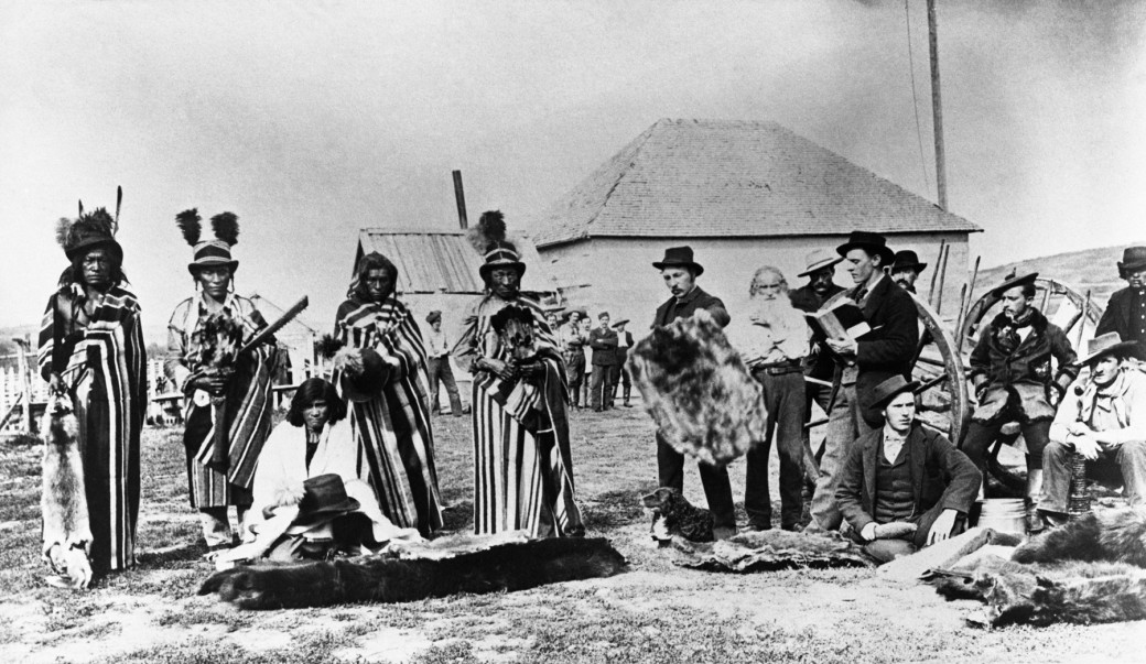 Chief Big Bear at Frog Lake