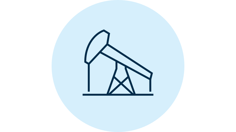 Icon of a pumpjack