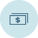 Icon of a dollar bill.