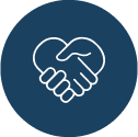Icon of a handshake