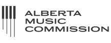 Alberta Music Commission logo.