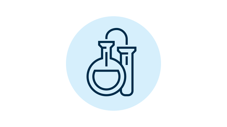 Icon of a set of test tubes