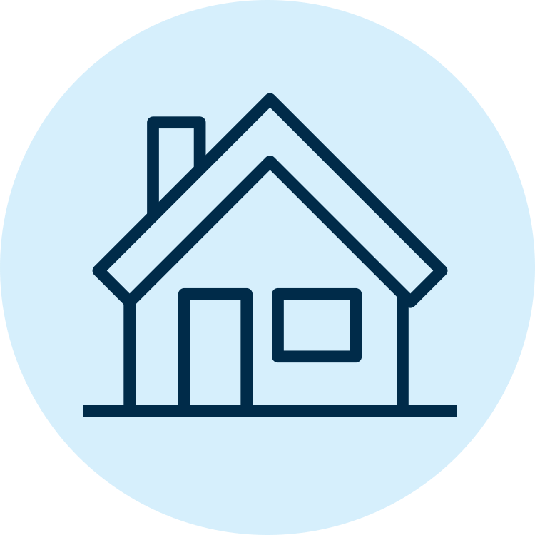 Icon of a house