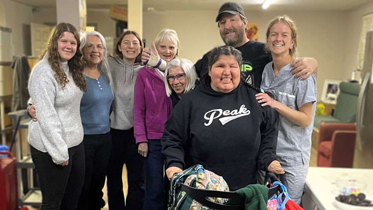 Northern Lights recipient Foot Friday Crew