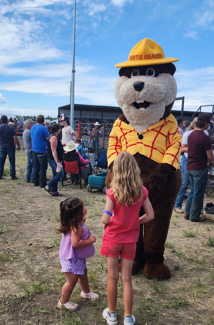 Bertie Beaver at the HL rodeo (July 12, 2025)