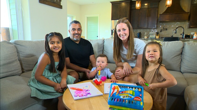 Photo of the Masoud family 