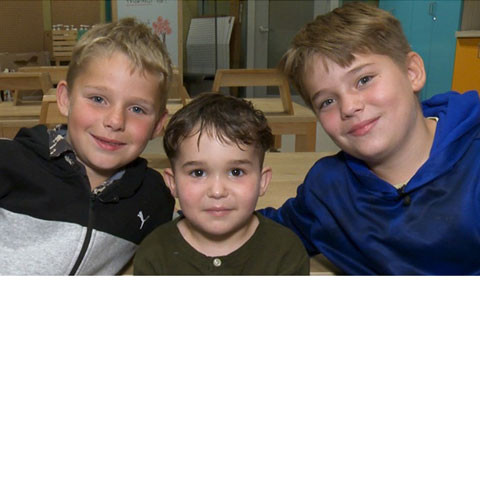Adoption profile photo of Nixon, Mason and Oliver