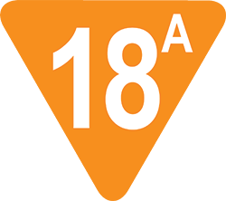 18A film rating icon