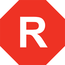 Restricted (R) film rating icon