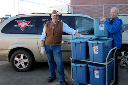 Photo of Alberta Northern Lights recipient Leduc and District Food Bank