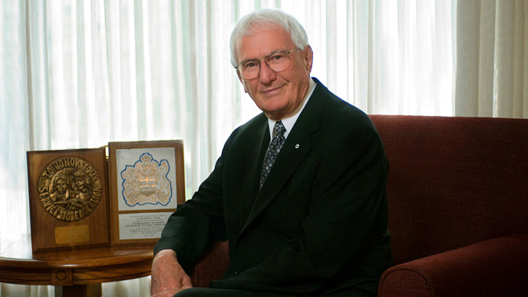 Alberta Order of Excellence member Kenneth Sauer