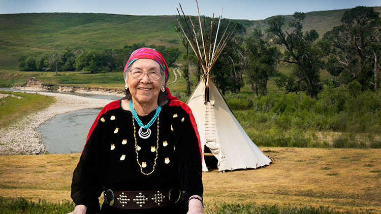 Alberta Order of Excellence member Lena Heavy Sheilds-Russell
