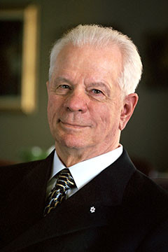 Alberta Order of Excellence member Louis  Desrochers