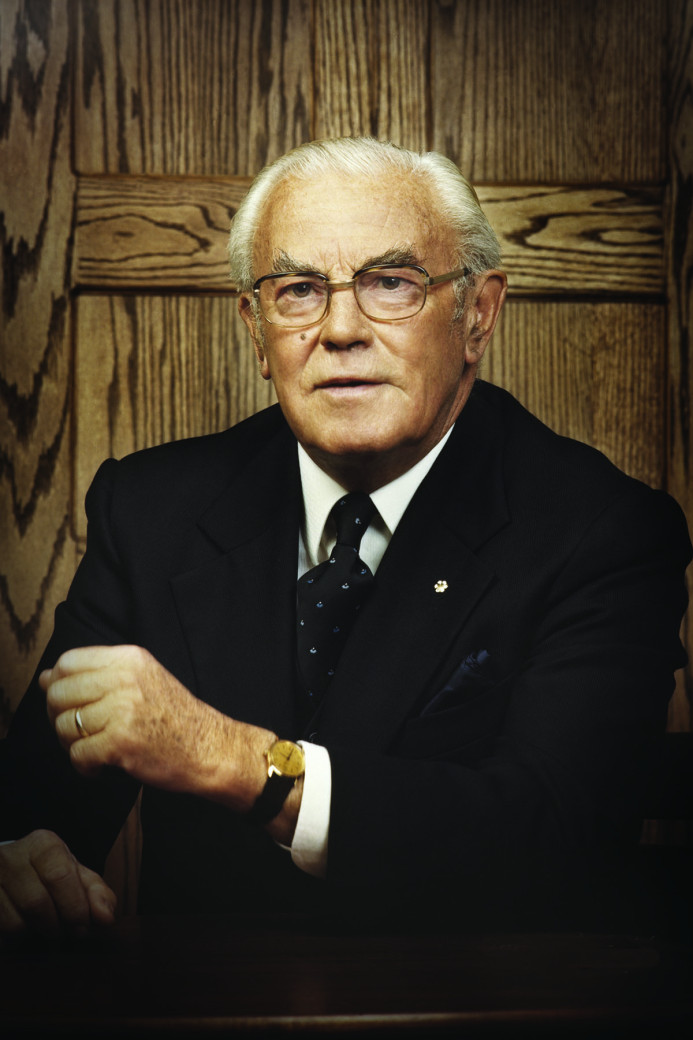 Alberta Order of Excellence member Walter Johns