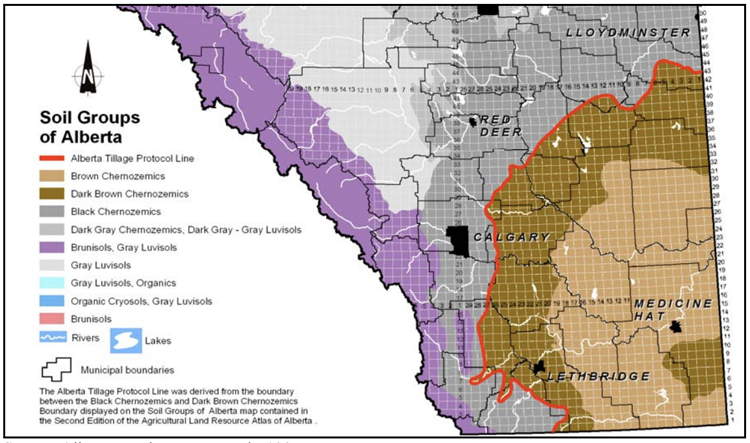 Soil Groups of Alberta