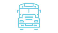 Icon of a school bus