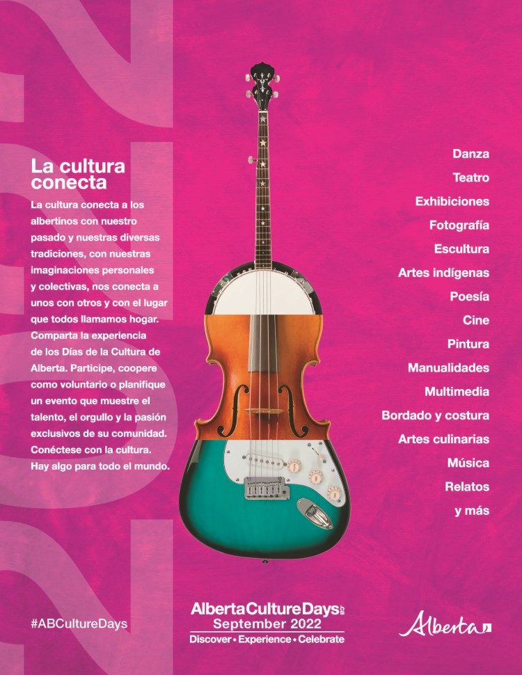 image of Alberta Culture Days poster - Spanish