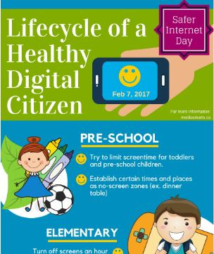 Digital CItizenship Tips for Students broshure