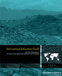 Image of Republic of Colombia International Education Guide cover page.