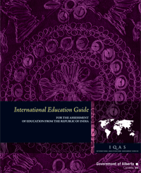 Image of Republic of India International Education Guide cover page.