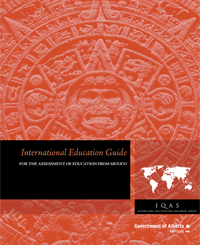 Image of Mexico International Education Guide cover page.