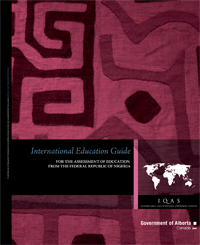 Image of Federal Republic of Nigeria Education Guide cover page.
