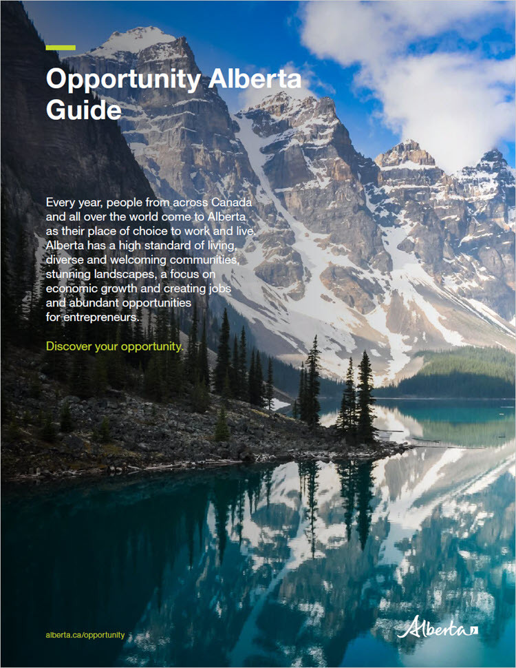 Opportunity Alberta Guide cover