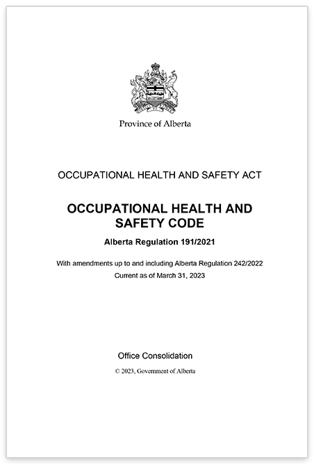 Cover of the OHS Code