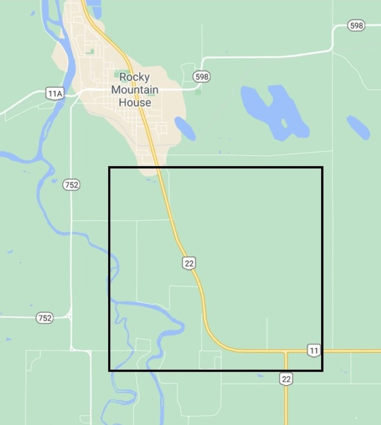 image of map of Highway 11 project A