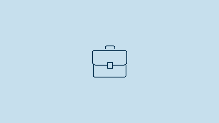 Icon of a briefcase.