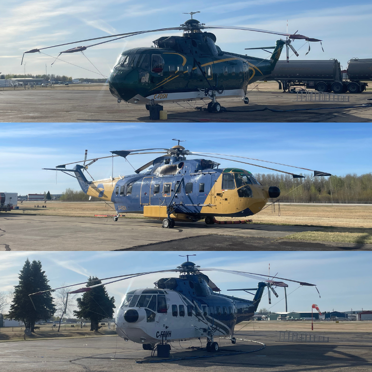 Heavy Helicopters in Slave Lake 05-09