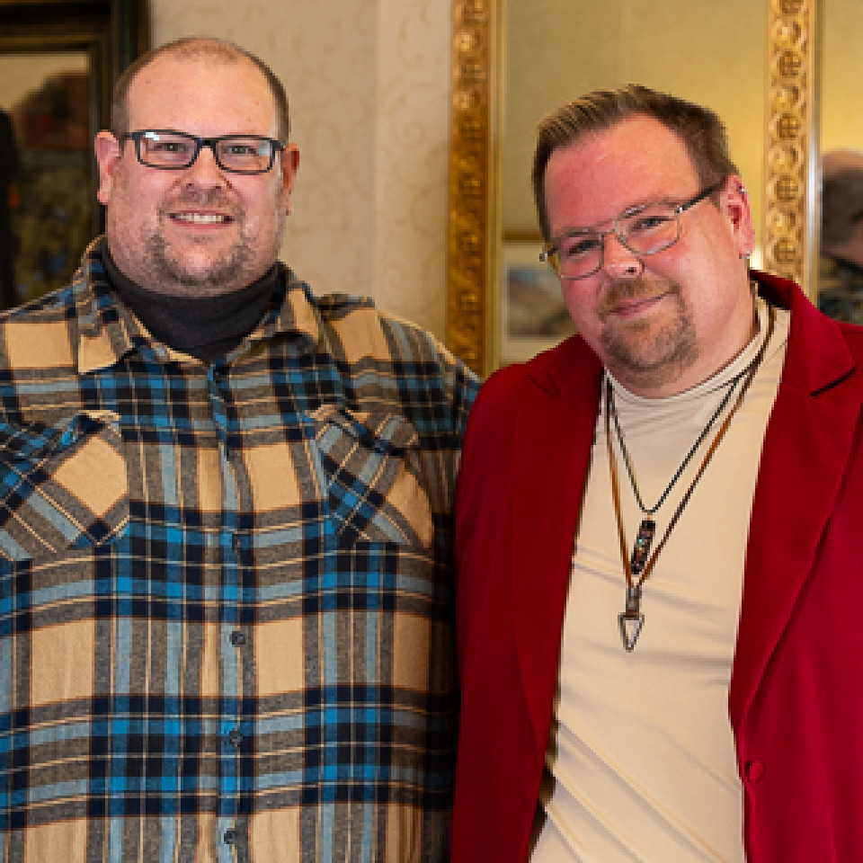 Portrait photo of 2 representatives of M&M Food Market in Sherwood Park
